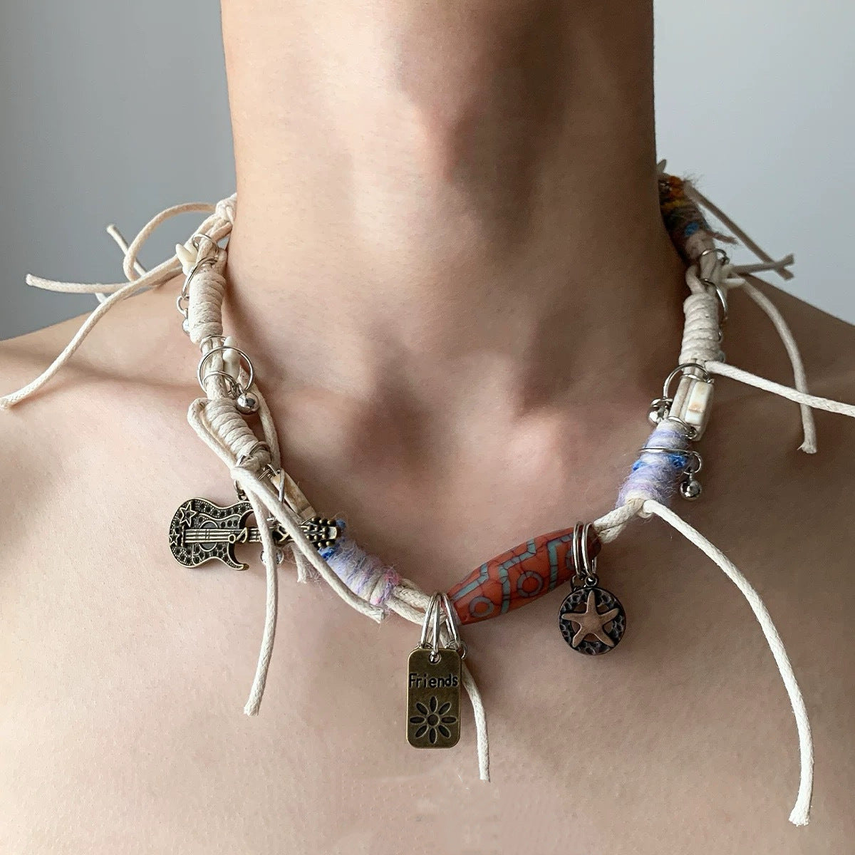 Double Layer Star Pendant Necklace