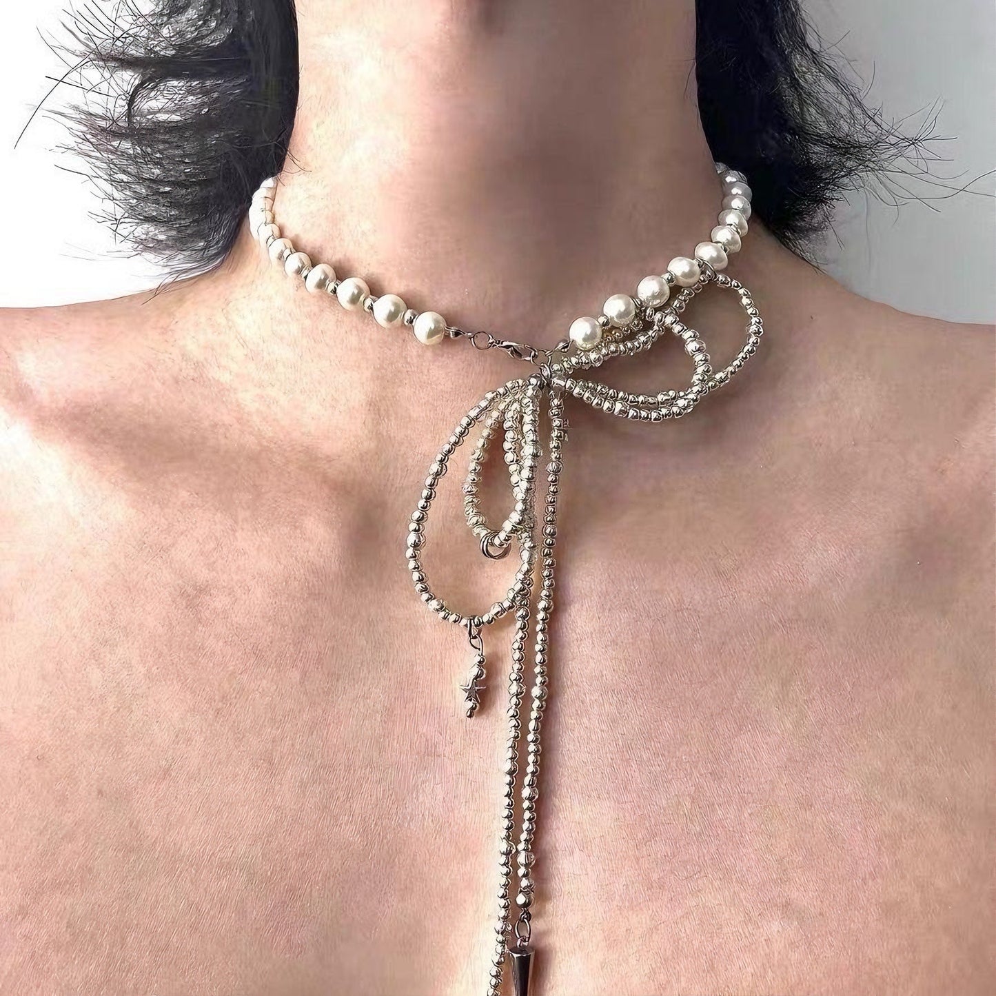 Double Layer Star Pendant Necklace