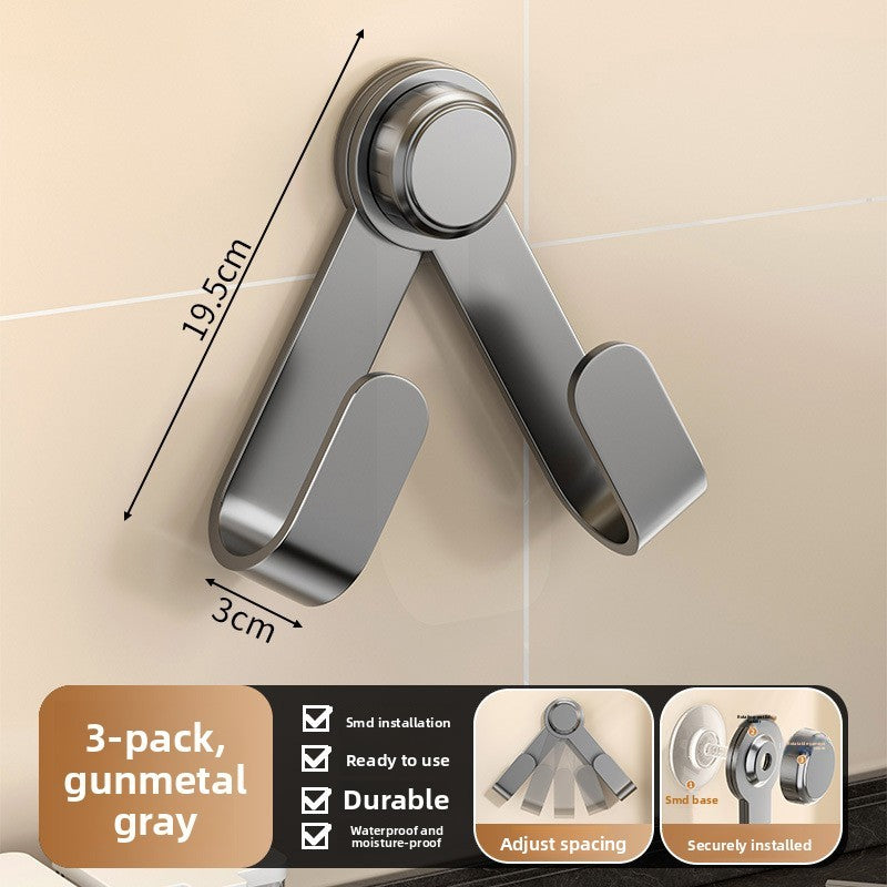 Rotating Wall Mount Kitchen Storage Rack