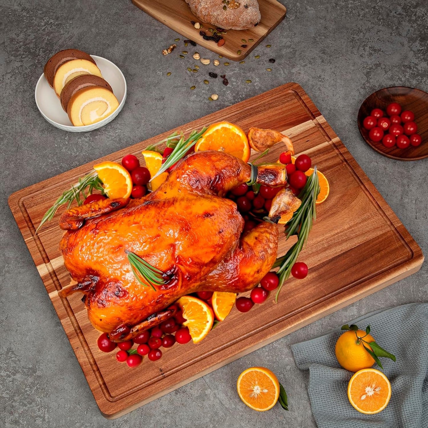 Wooden cutting board