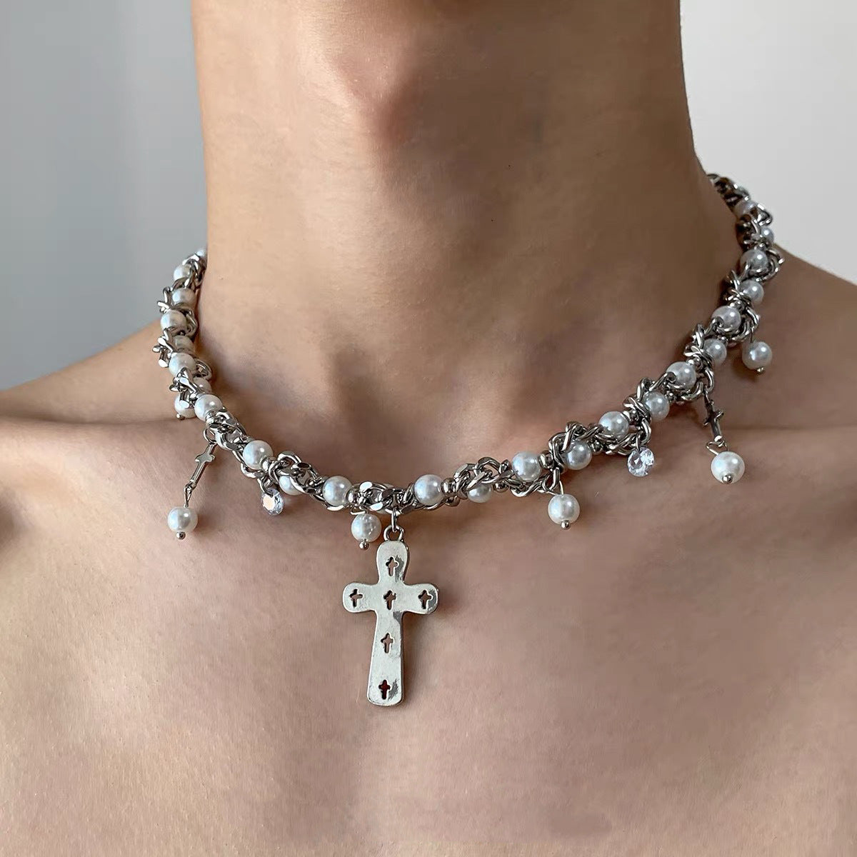 Double Layer Star Pendant Necklace