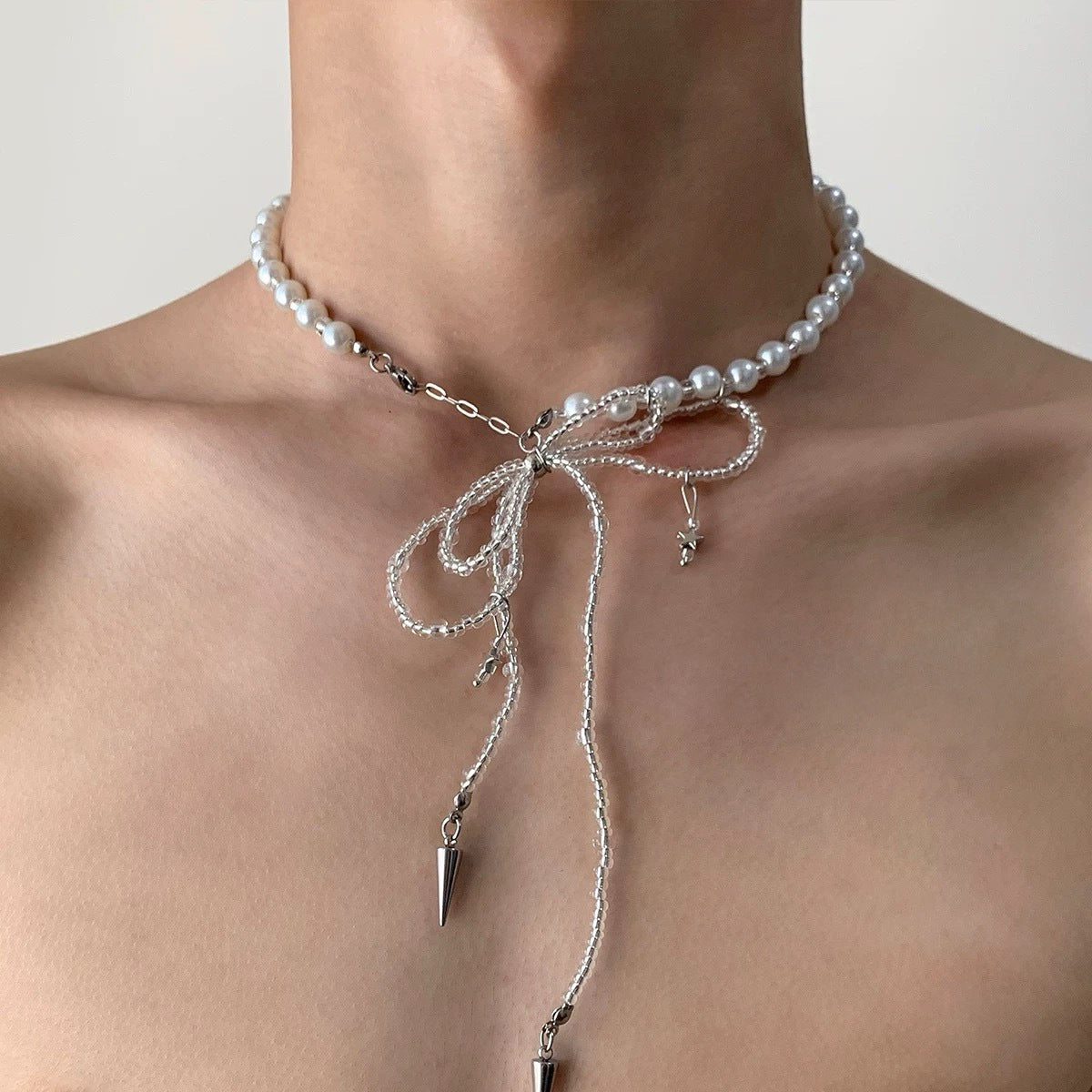 Double Layer Star Pendant Necklace