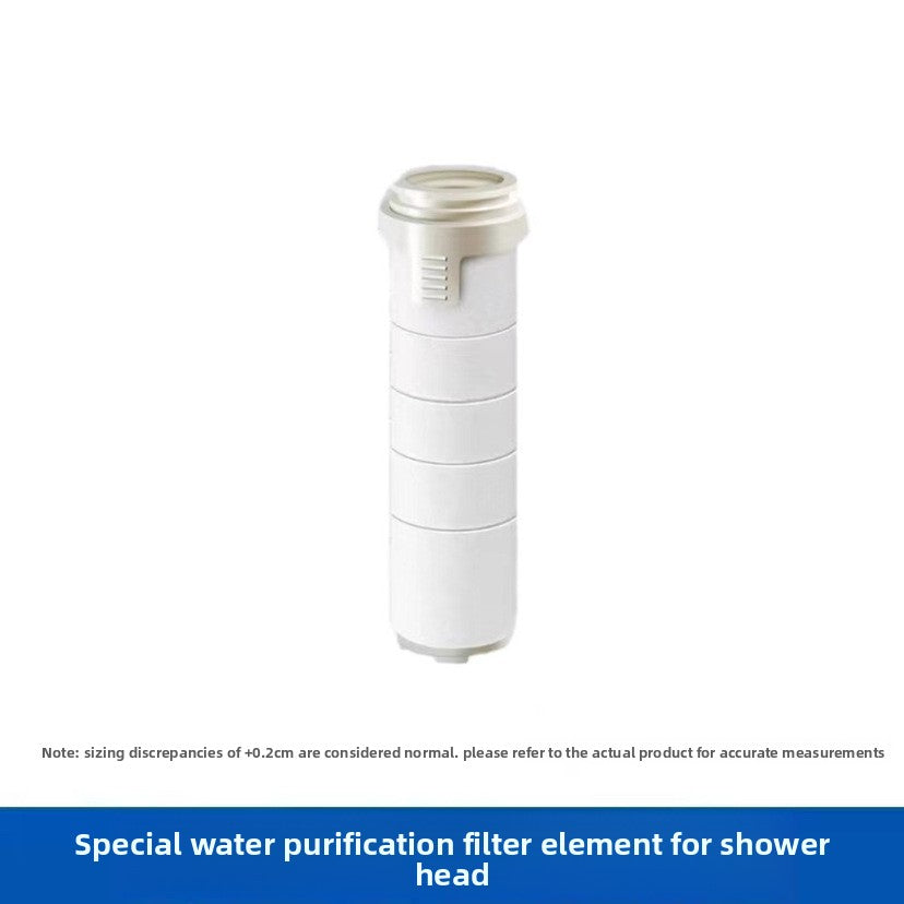 High-Pressure 5-Mode Shower Head with Built-in Water Purification Filter