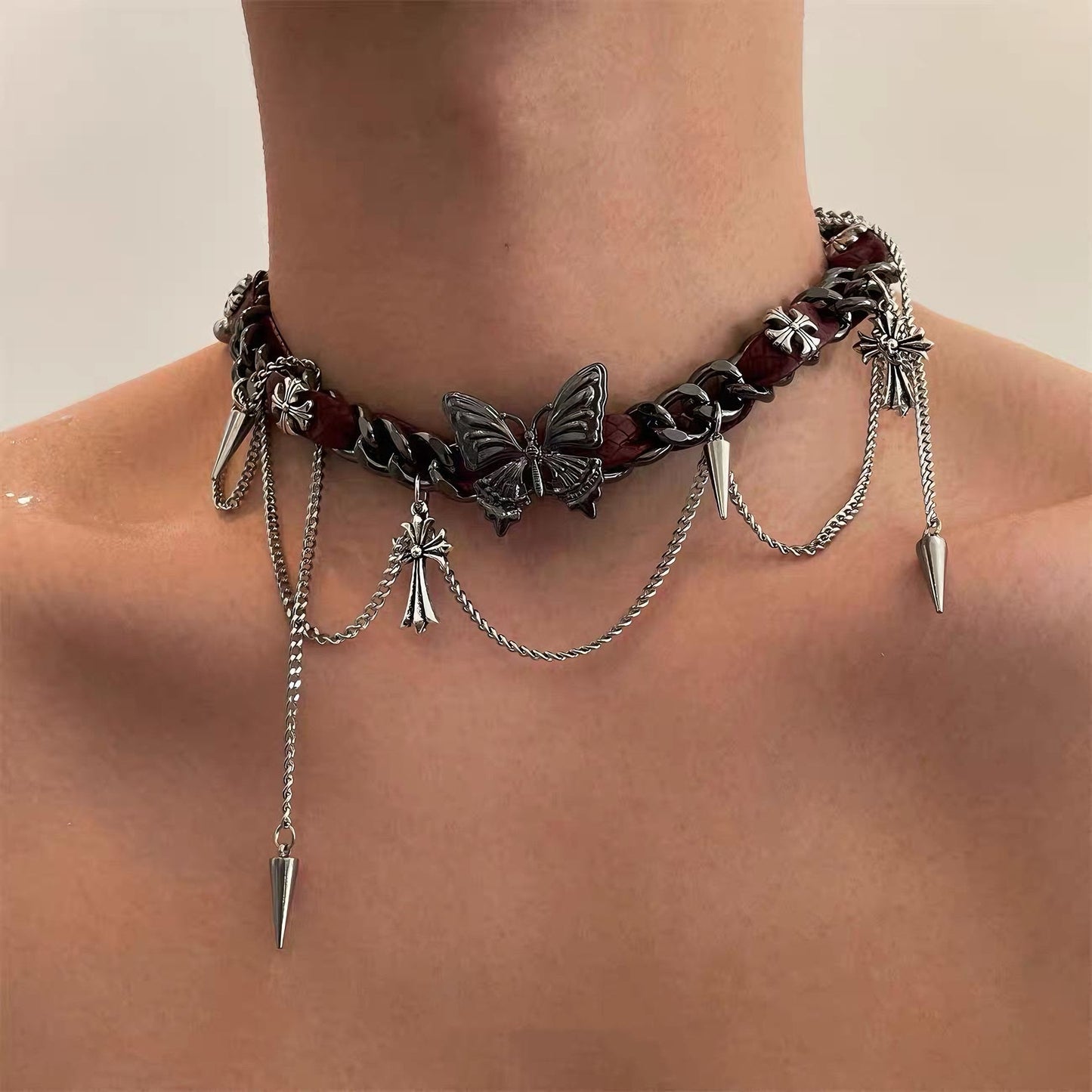 Double Layer Star Pendant Necklace