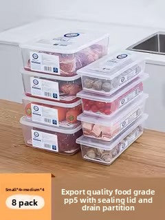 Refrigerator Storage Containers Food Grade