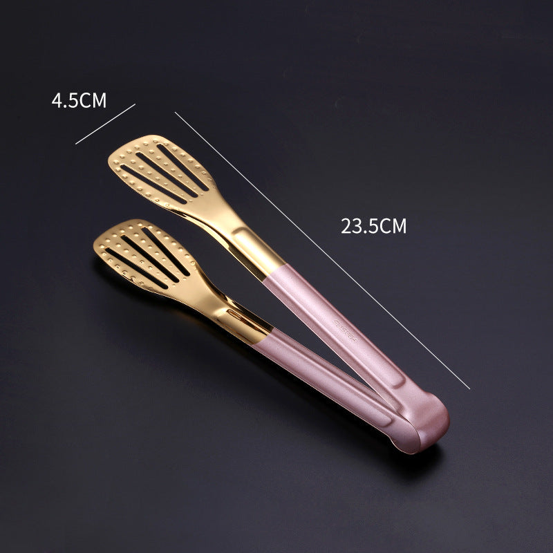 Stainless Steel Food Tongs for Cooking and Grilling