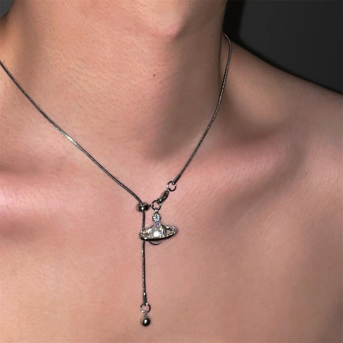 Double Layer Star Pendant Necklace