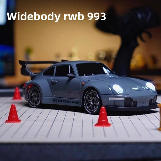 1:24 Scale Remote Control Drift Car - High-Speed RC Racing Car with Precision Steering & Durable Widebody Design
