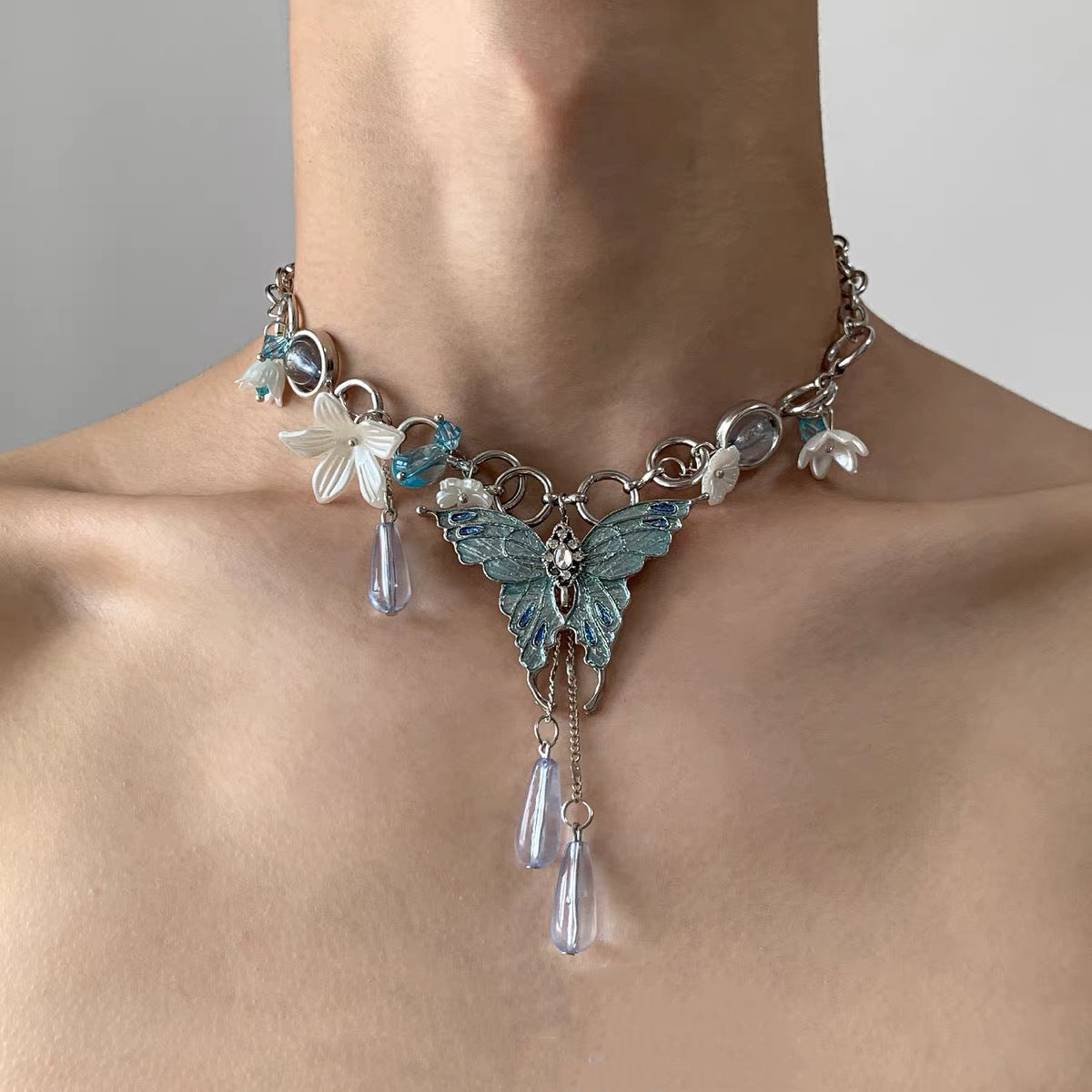 Double Layer Star Pendant Necklace