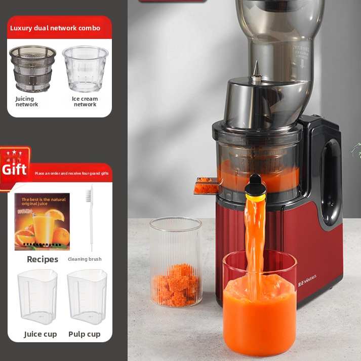 Multifunctional Juice Extractor with Pulp Separation
