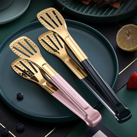Stainless Steel Food Tongs for Cooking and Grilling