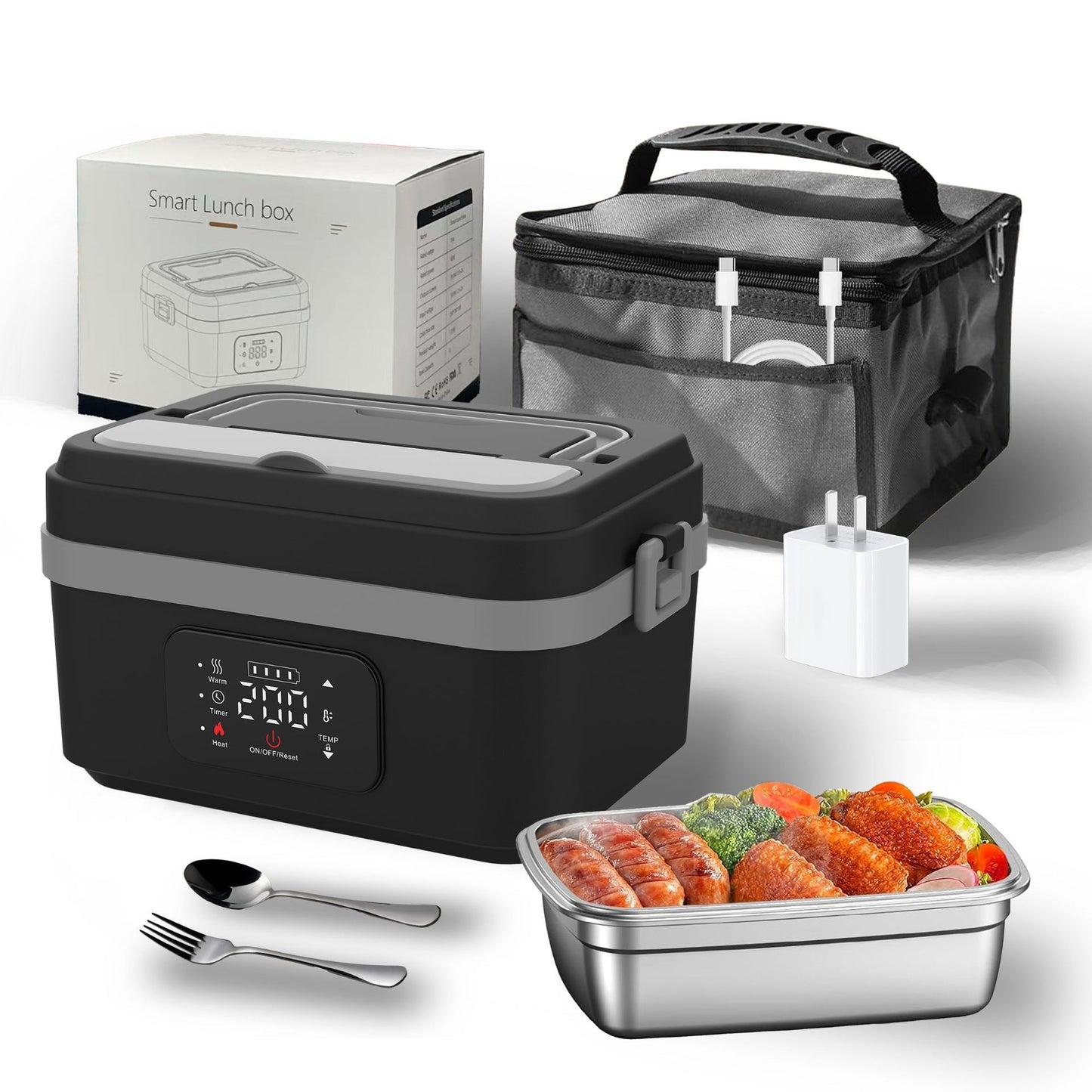Portable USB Heating Lunch Box