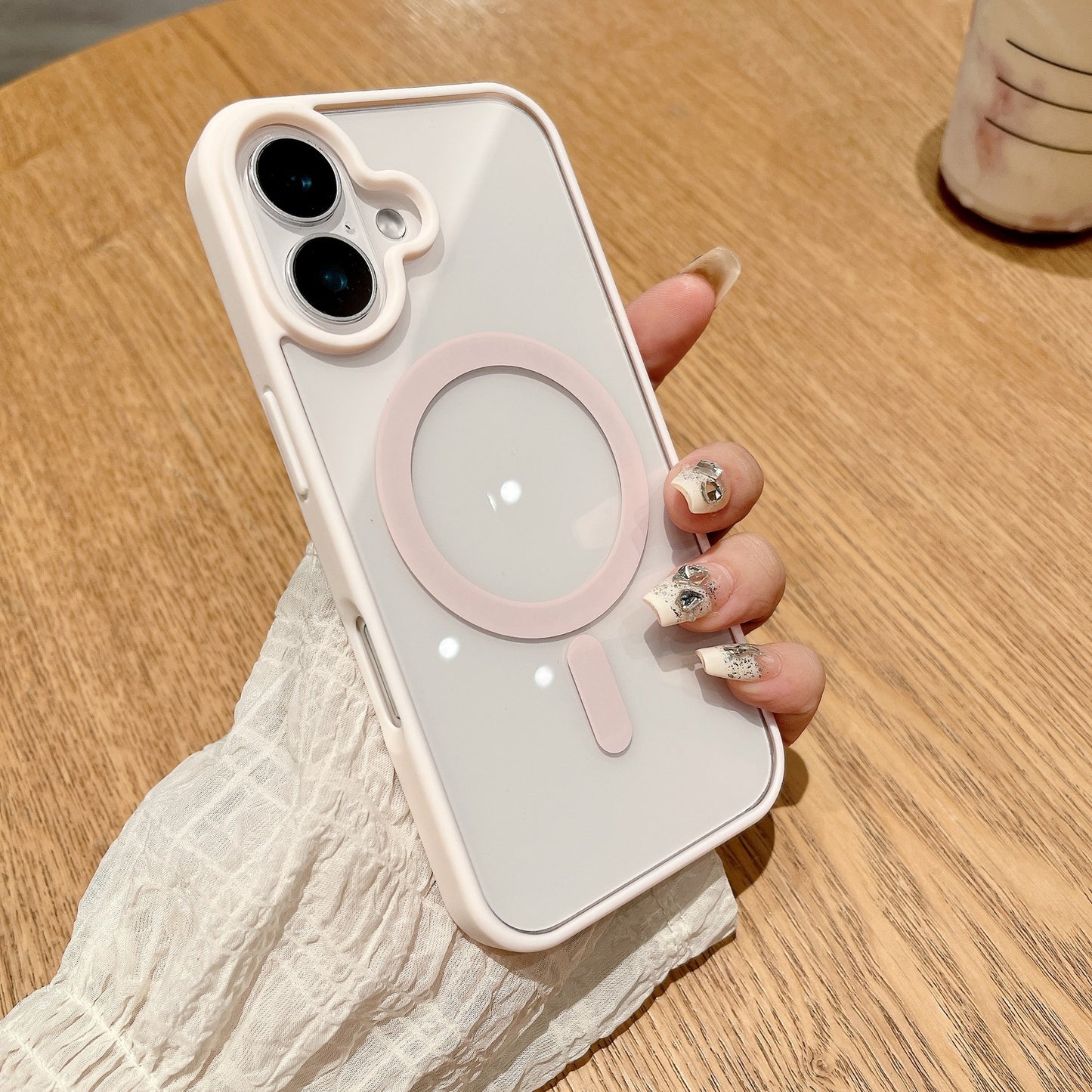 Magnetic Acrylic Phone Case for iPhone