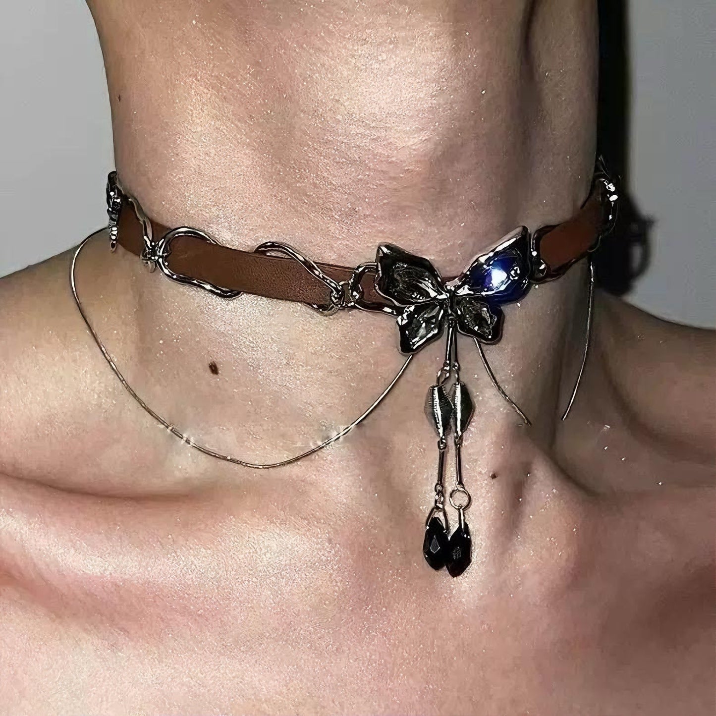 Double Layer Star Pendant Necklace