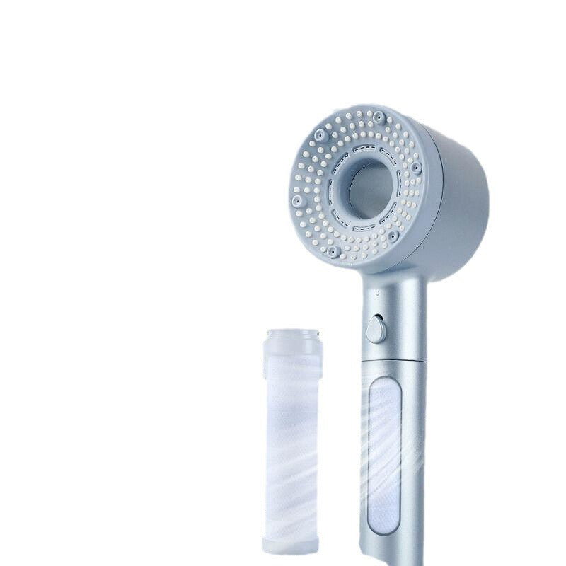High-Pressure 5-Mode Shower Head with Built-in Water Purification Filter