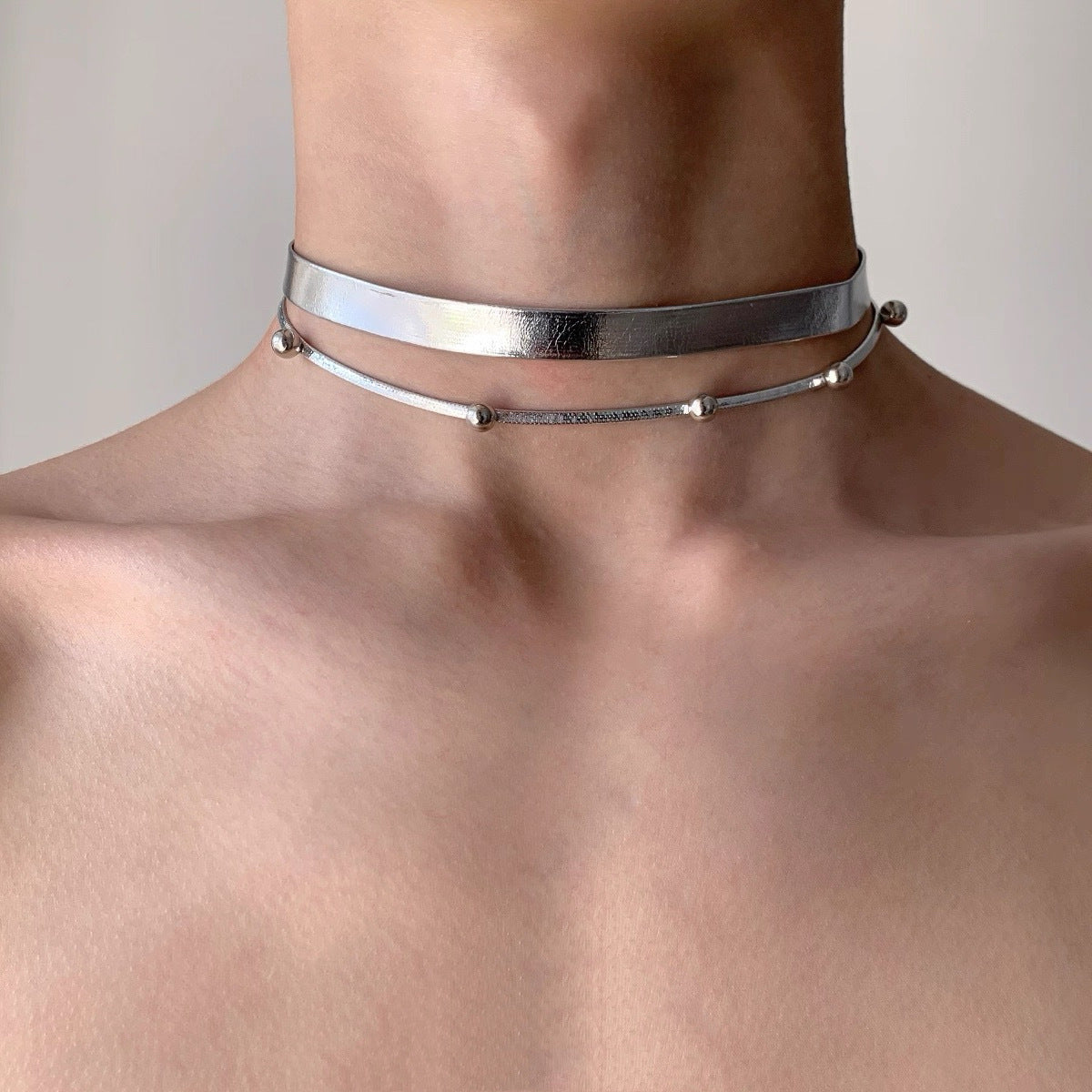 Double Layer Star Pendant Necklace