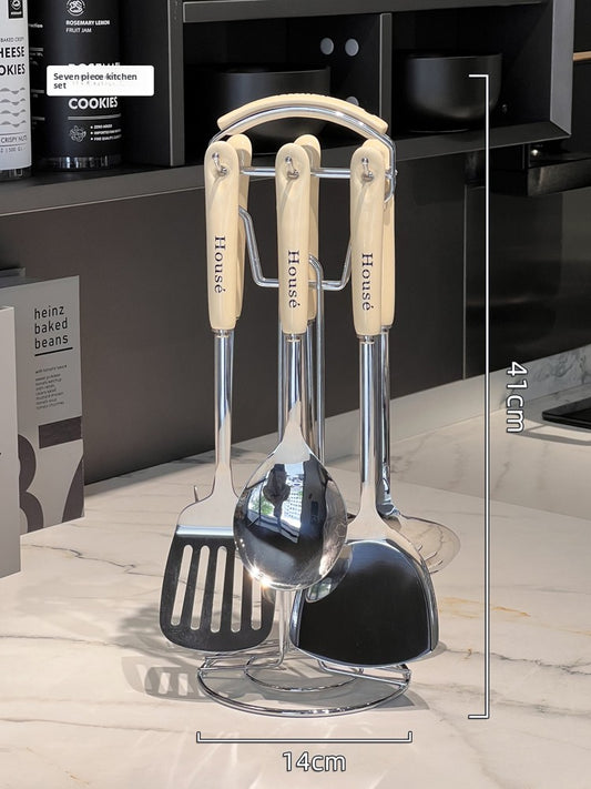 304 Stainless Steel Kitchen Utensil Set 7-Piece