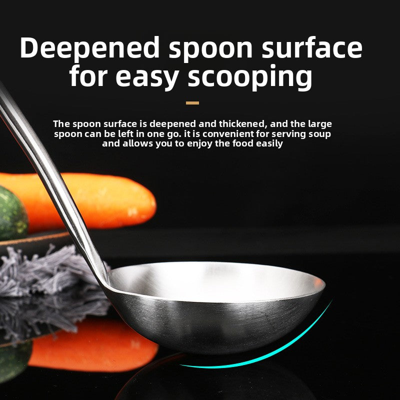 Stainless Steel Wood Handle Kitchen Utensil Set
