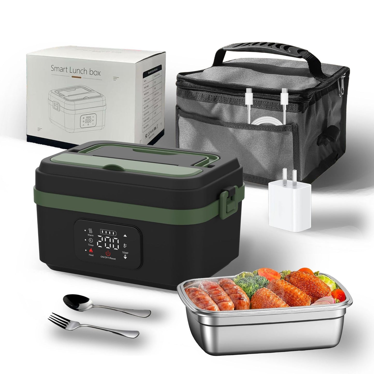 Portable USB Heating Lunch Box