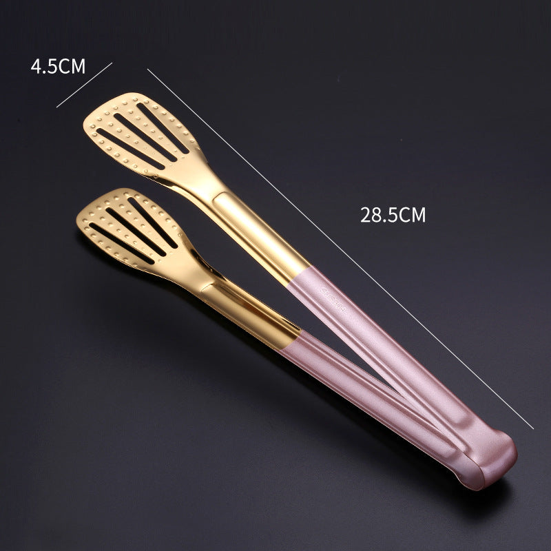 Stainless Steel Food Tongs for Cooking and Grilling