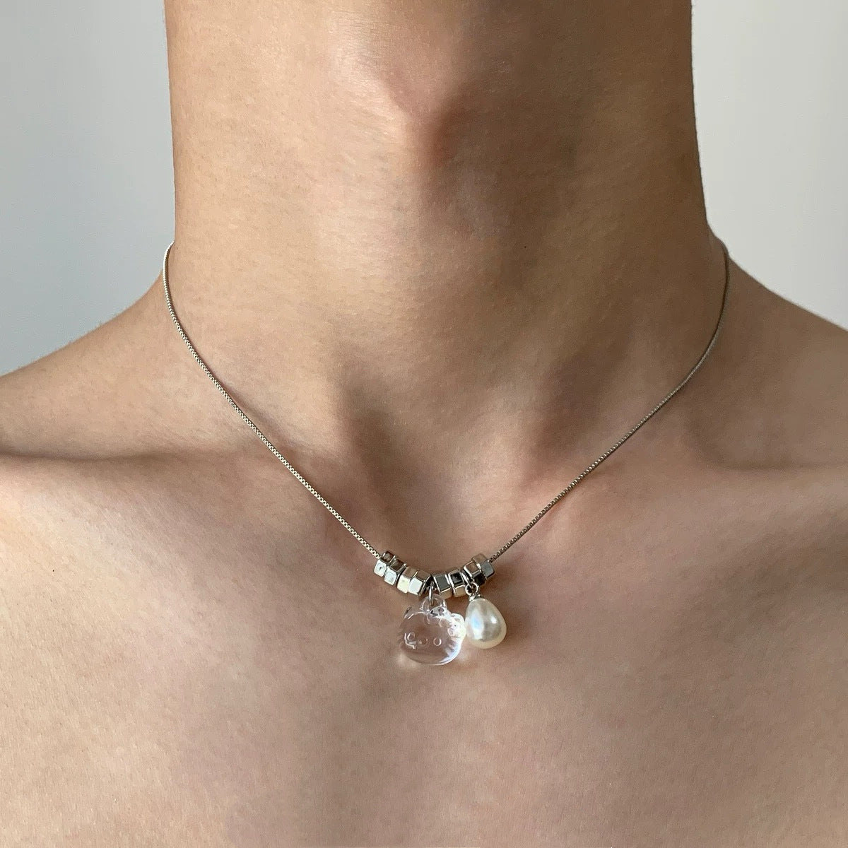 Double Layer Star Pendant Necklace