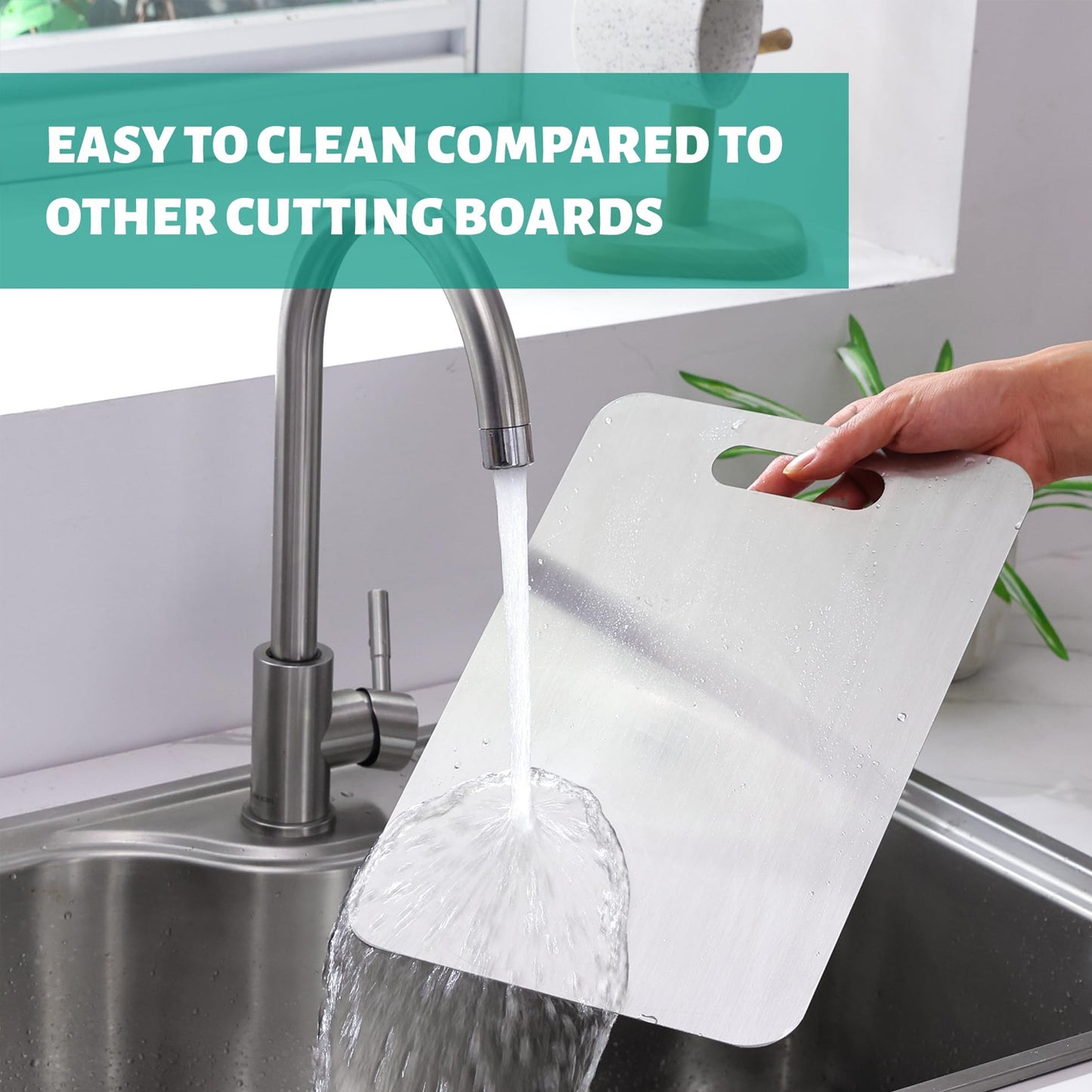 Pure Titanium Kitchen Cutting Board