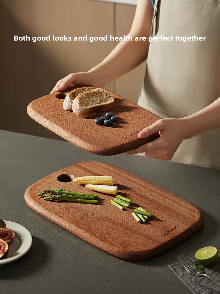 Solid Wood Chopping Board Antibacterial Mold Resistant Kitchen Cutting Board