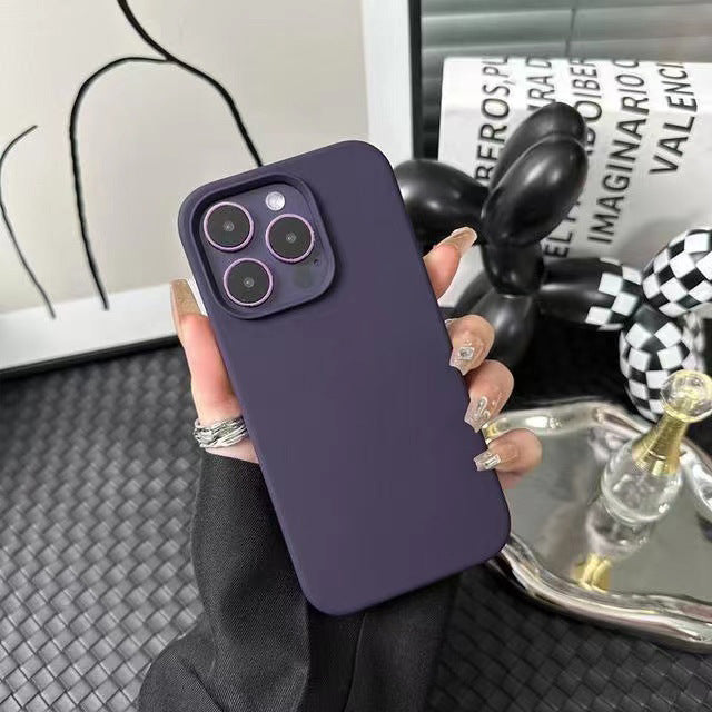 Luxury Skin-Feel Magnetic Phone Case - Ultra-Slim Matte Finish for iPhone