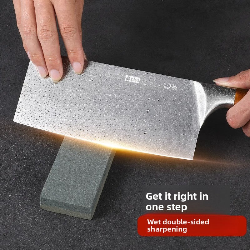 Best Title: 4-Piece Stainless Steel Kitchen Knife Set - Ultra Sharp Chef, Cleaver & Paring Knives with Ergonomic Wooden Handle