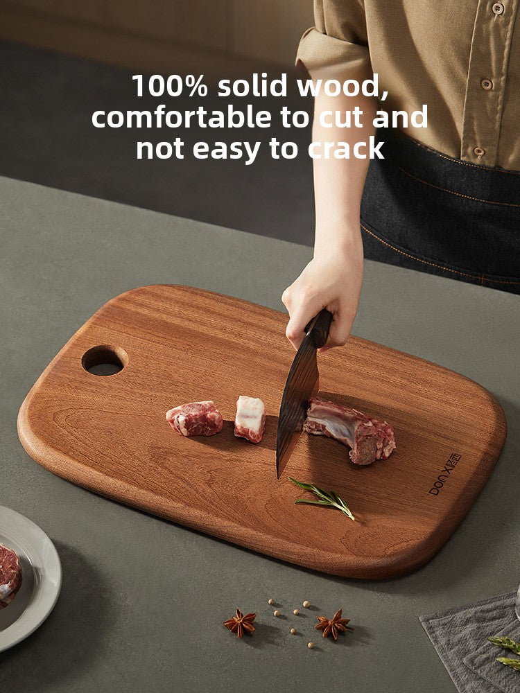 Solid Wood Chopping Board Antibacterial Mold Resistant Kitchen Cutting Board