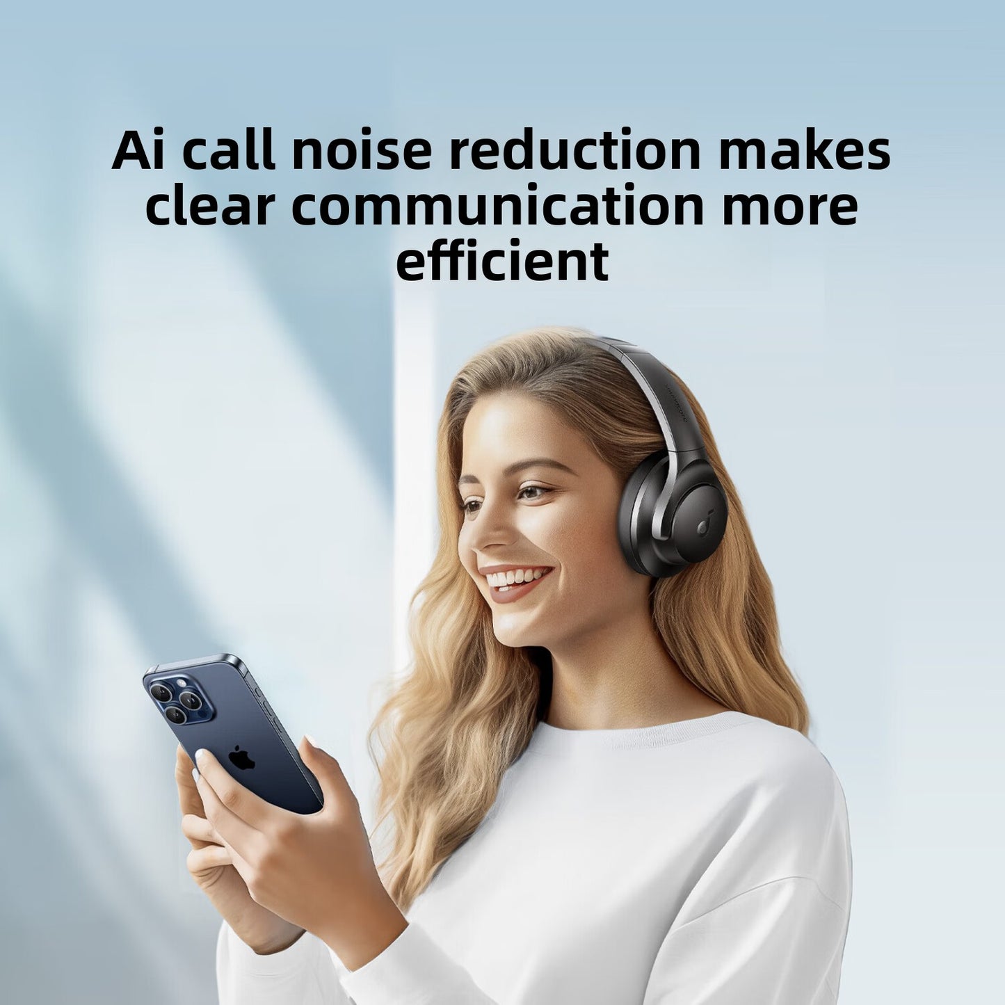 Anker Soundcore Q20i Wireless Bluetooth Headphones - Hybrid Active Noise Cancelling Headset with 40H Playtime & Hi-Res Audio