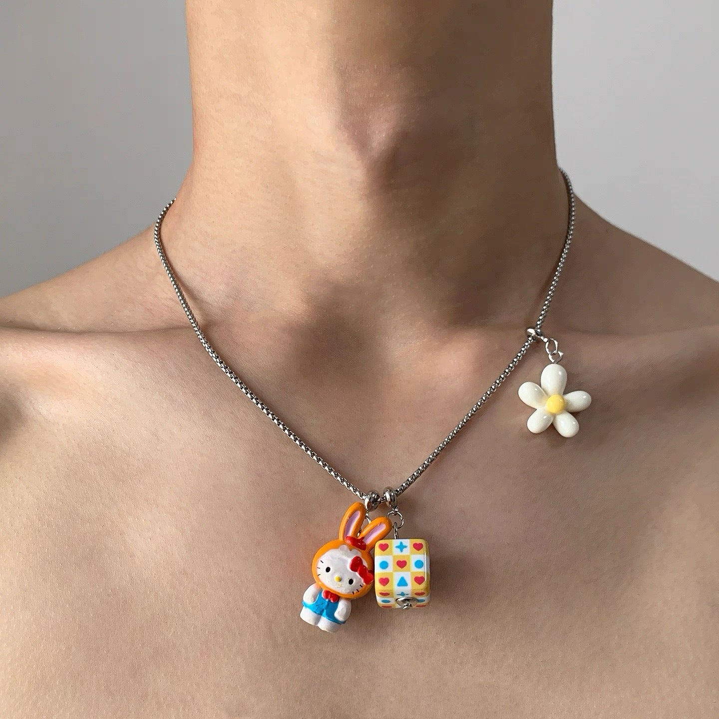Double Layer Star Pendant Necklace