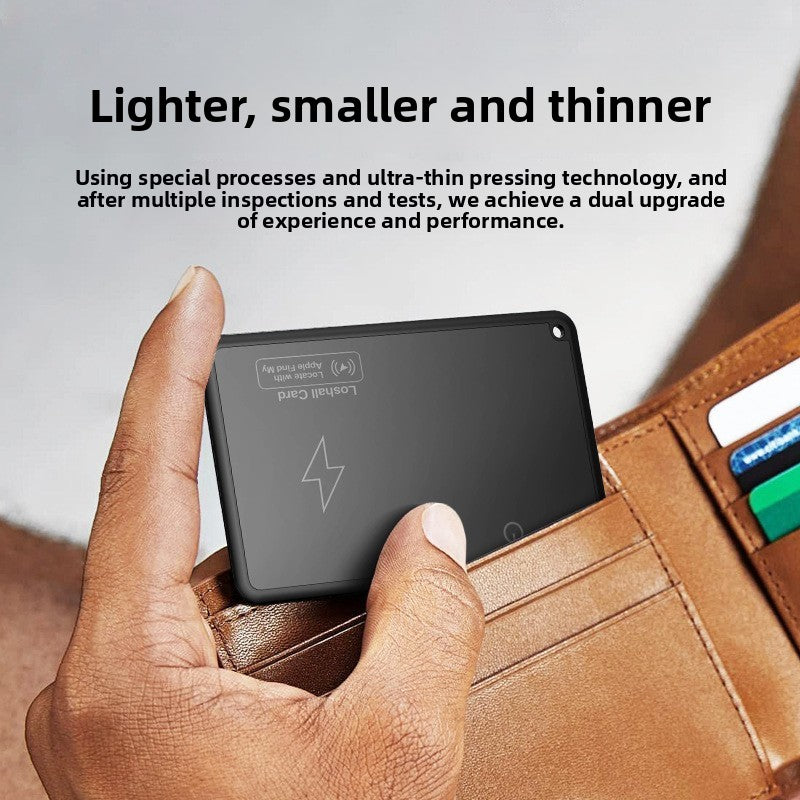 Smart Bluetooth GPS Tracker - Compatible with iOS Find My App - Waterproof Anti-Lost Device for Keys, Wallet & Pets