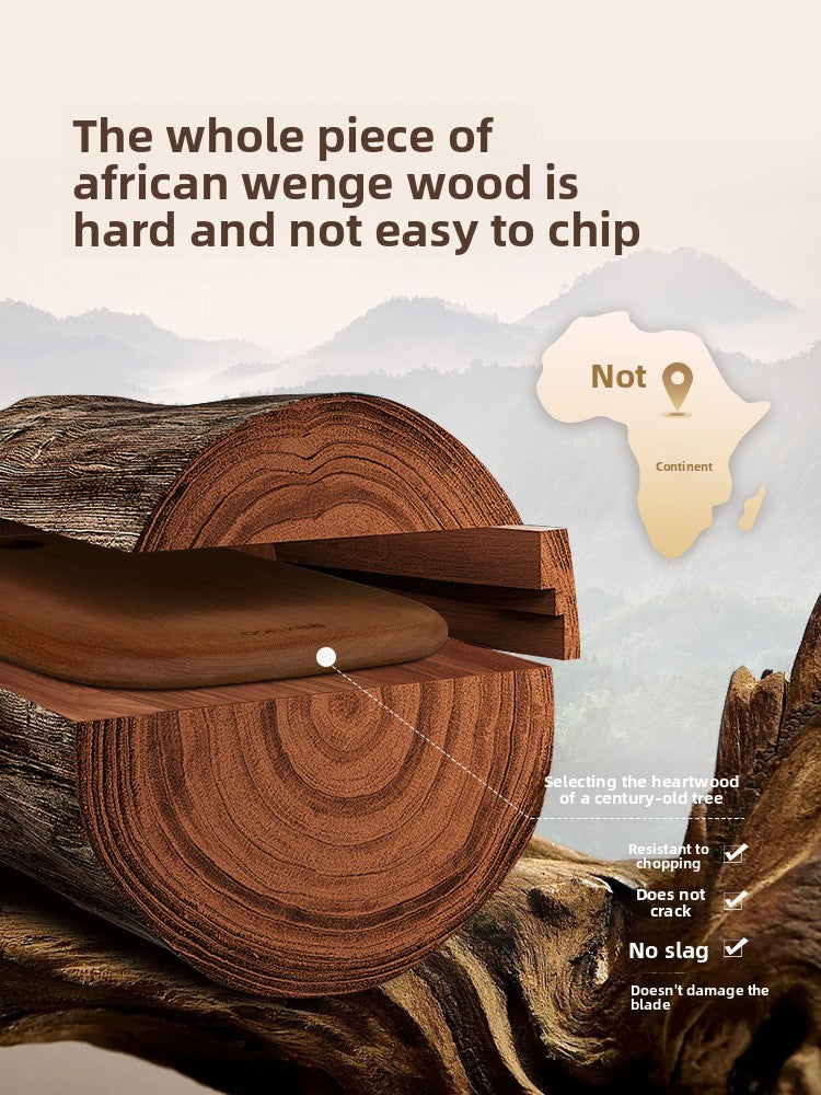 Solid Wood Chopping Board Antibacterial Mold Resistant Kitchen Cutting Board