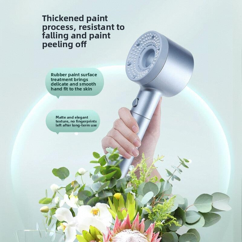 High-Pressure 5-Mode Shower Head with Built-in Water Purification Filter