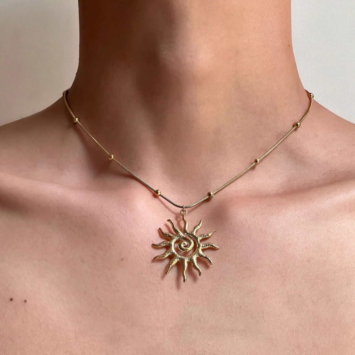 Double Layer Star Pendant Necklace