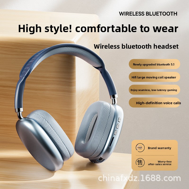Wireless Bluetooth 5.4 Headphones with Long Battery Life - High-Definition HIFI Sound & Lightweight Comfort Design for All-Day Wear