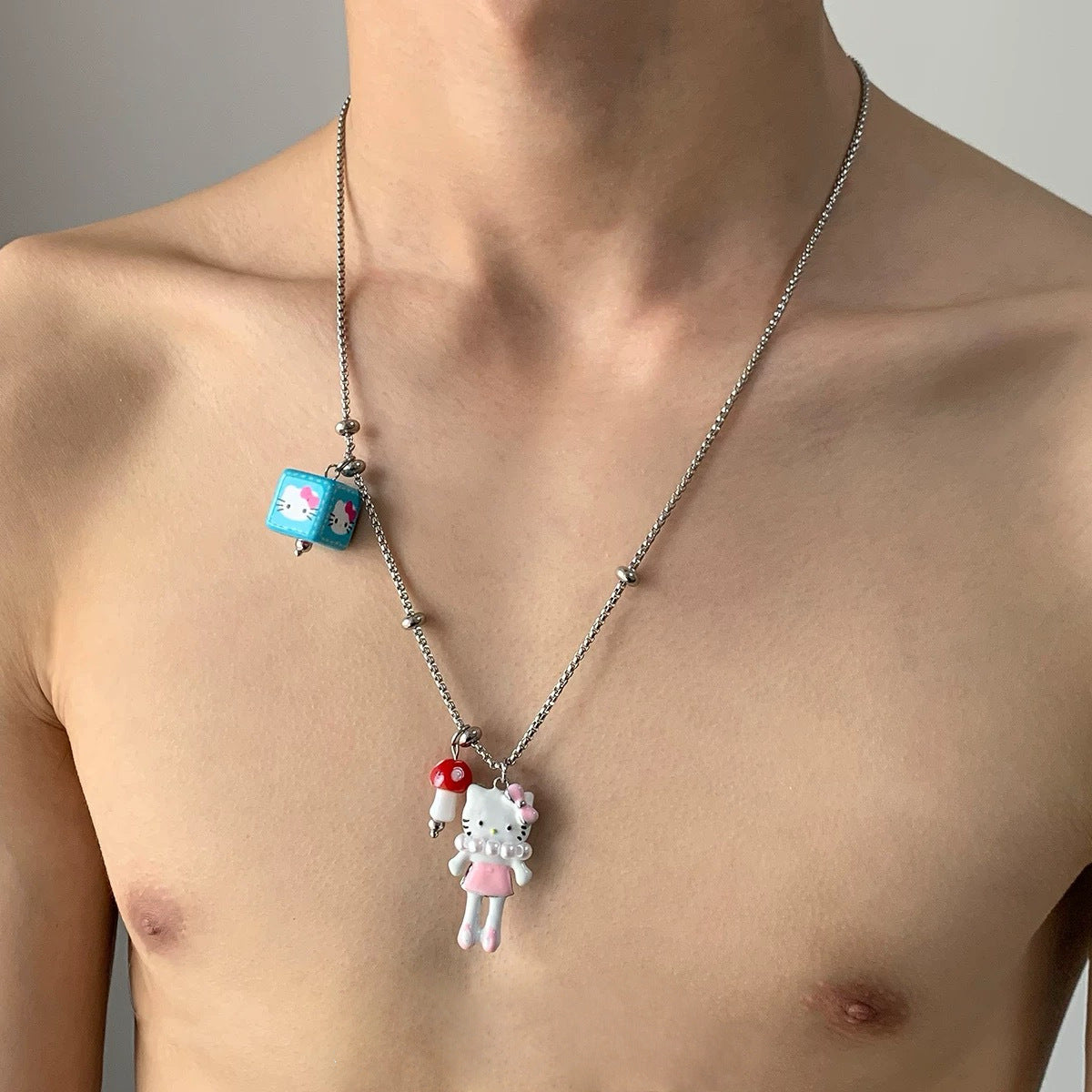 Double Layer Star Pendant Necklace