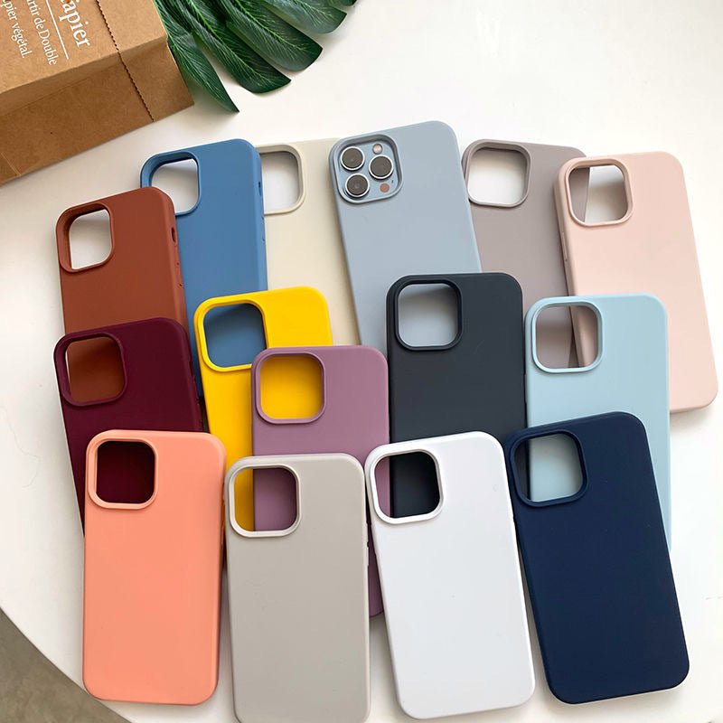 Luxury Skin-Feel Magnetic Phone Case - Ultra-Slim Matte Finish for iPhone