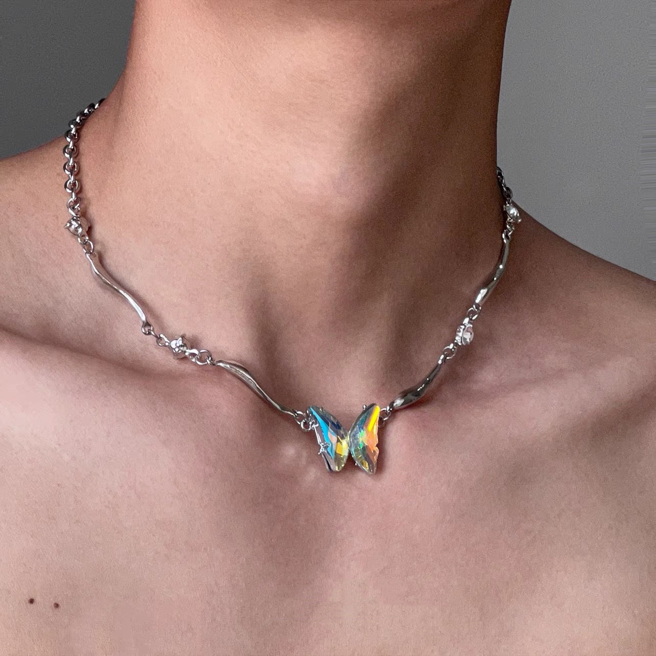 Double Layer Star Pendant Necklace