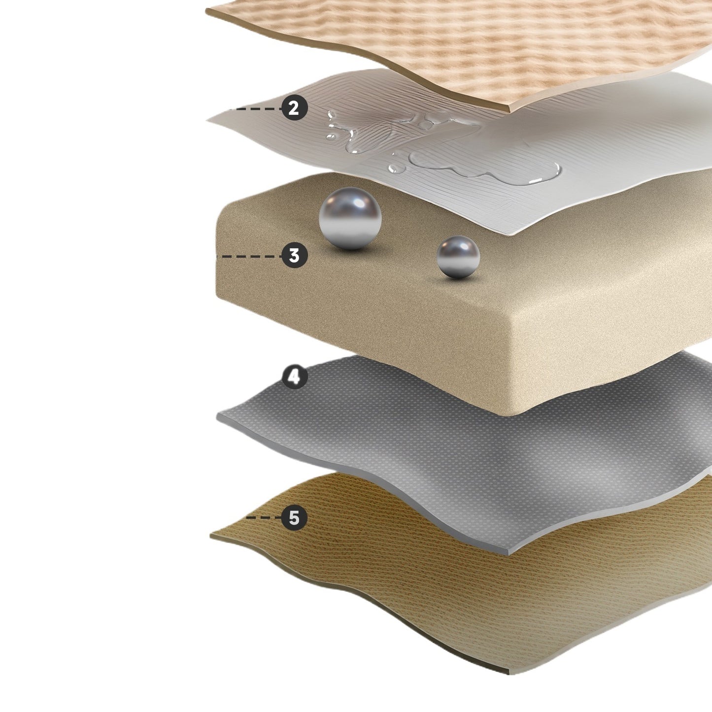 Automatic Inflatable Camping Mattress - Portable & Lightweight Sleeping Pad with Integrated Pillow for Outdoor Travel & Hiking